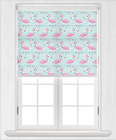 Рулонная штора CHL Фламинго 084.5